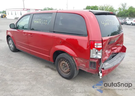 2009 Dodge Grand Caravan Se из США, поврежденный, VIN 2D8HN44E19R533142